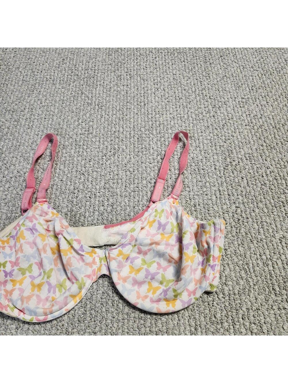 Victoria's Secret Multicolor Unlined Perfect Coverage Bra 40DD Underwire - Picture 4 of 9